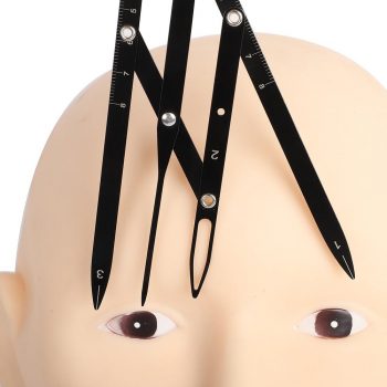 Orodje/ravnilo za oblikovanje obrvi (microblading)