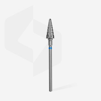 Karbidni brusilni nastavek Staleks Pro "koničast stožec" moder - 6 x 14mm