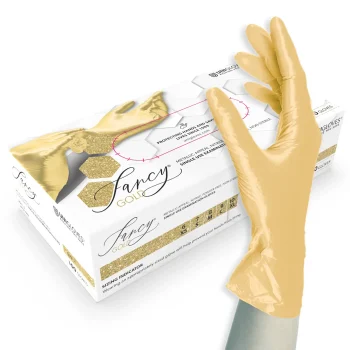 Nitrilne zaštitne rukavice Fancy Gold (bez pudera) 