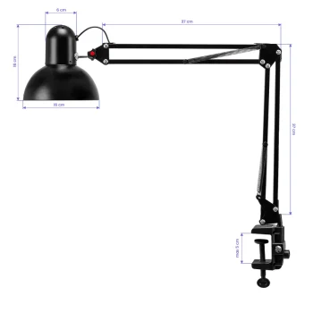 Profesionalna stolna kozmetička lampa